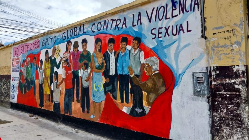 Pintan murales contra la violencia sexual a niñas y mujeres Tu Diario