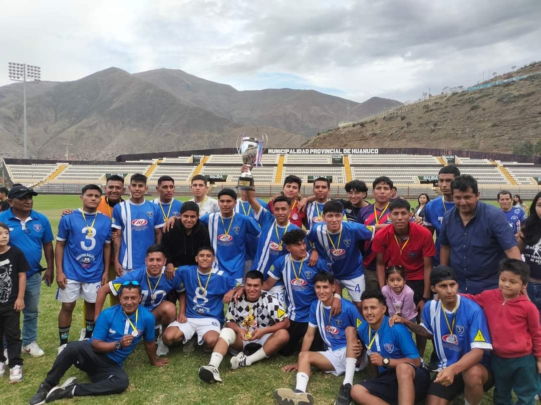 San Cristóbal de Llicua ascendió a la Primera División de Fútbol Distrital de Huánuco