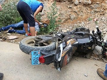 Motociclista Queda Herido Tras Colisionar Con Un Trimóvil – Tu Diario ...