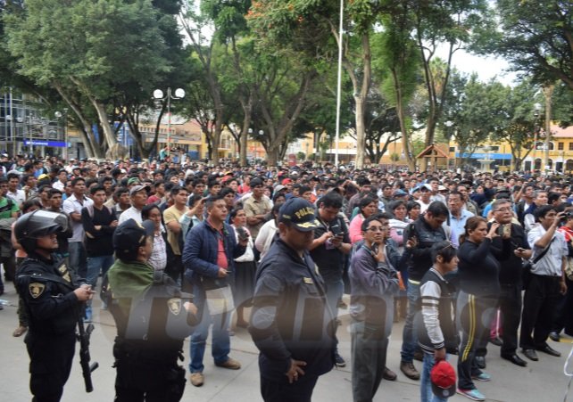 llega refuerzo policial a Huánuco ante amenaza de nuevo paro agrario