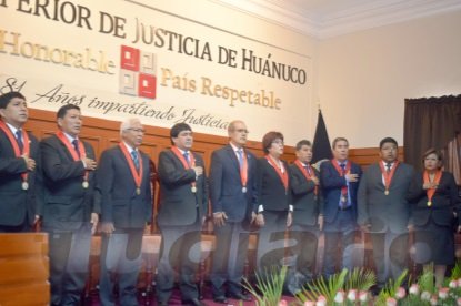 Corte de Justicia de Huánuco celebra hoy sus 82 años