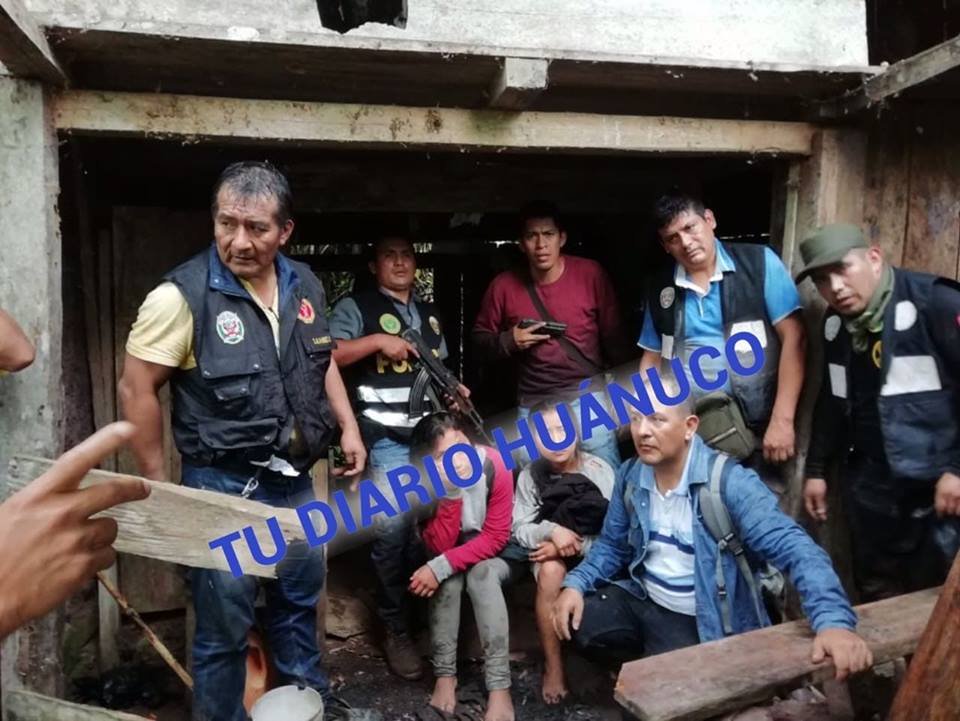 Hijas del alcalde de Pumahuasi son rescatadas sanas y salvas