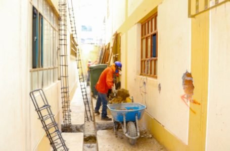Municipalidad mejora ambientes del centro de salud Las Moras