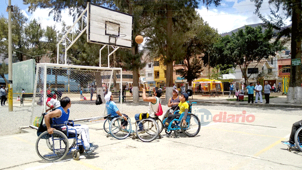 Huanuqueños presentes en campeonato macrorregional en silla de ruedas