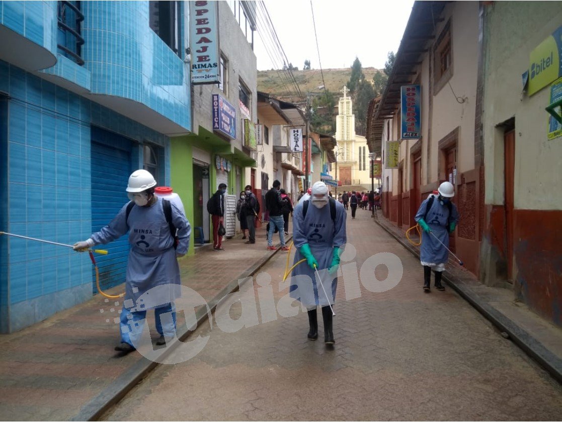 Contagio de Covid-19 en Llata se originó en una almuerzo grupal, en pleno estado de emergencia