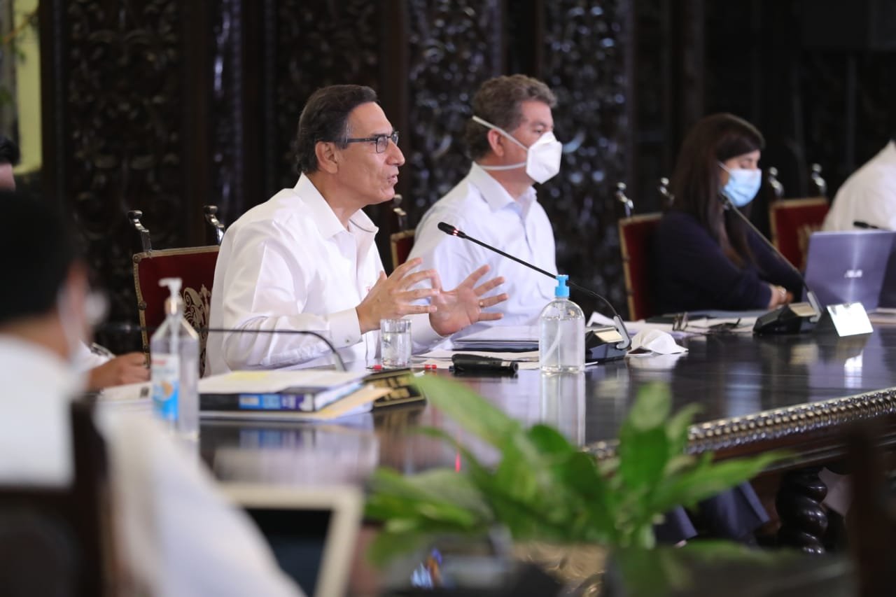 Martín Vizcarra: Perú llegó al tope de casos Covid-19 y comienza el descenso