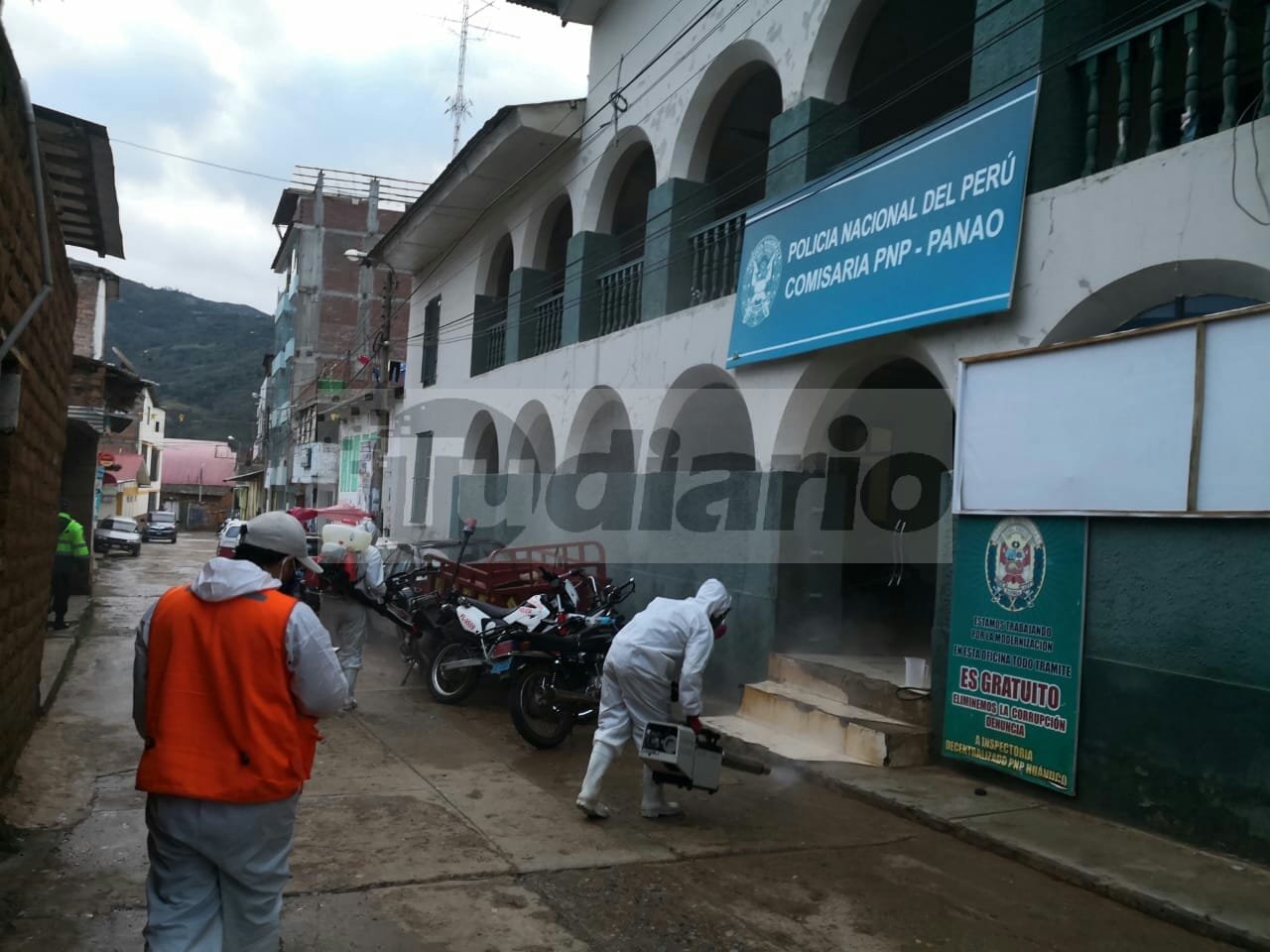 Aislan a policías de la comisaría de Panao por Covid-19