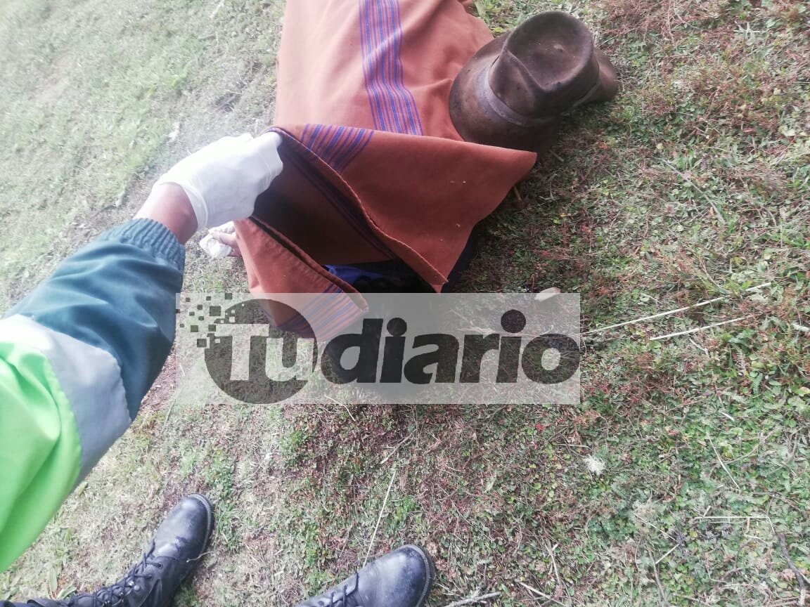 Asesinan de tres disparos a un anciano en las alturas de Cayna