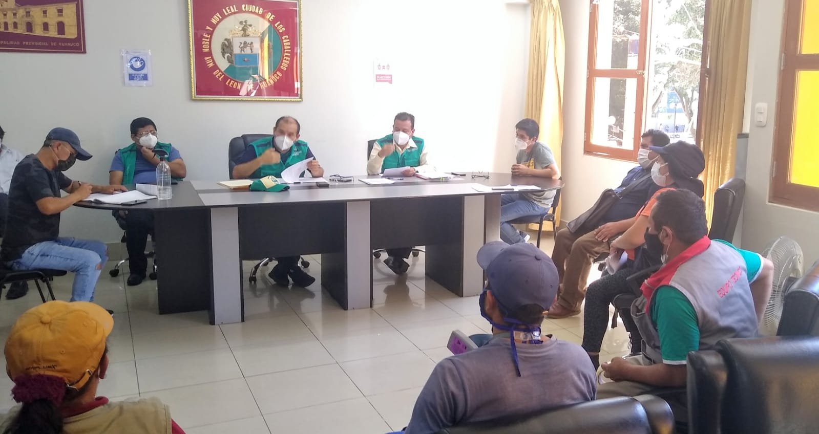 Obreros de la Municipalidad de Huánuco tendrán permanente atención médica