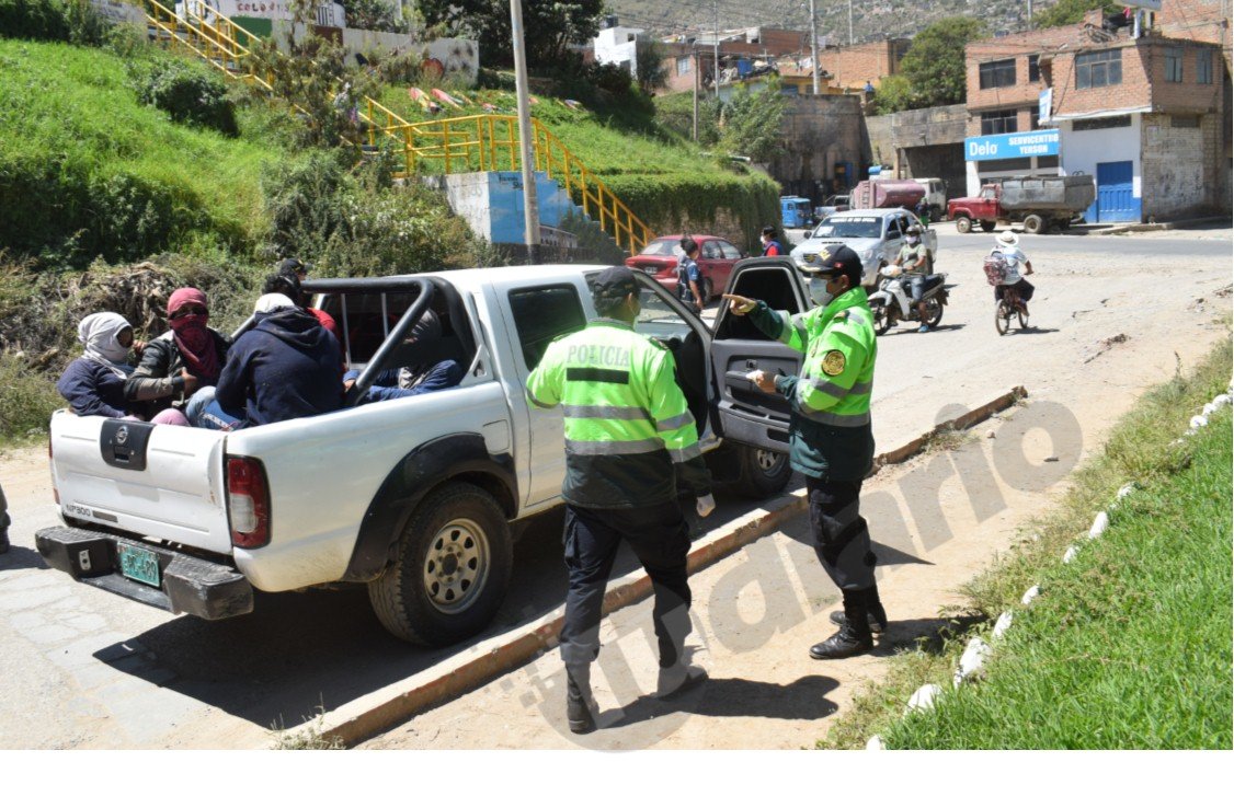 Policías continúan contagiándose con el Covid-19 en Huánuco; tres están hospitalizados