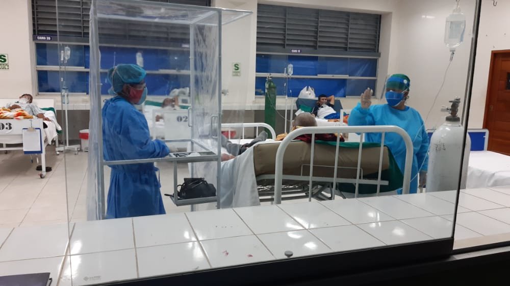 Red de Salud sugiere no usar carpas para hospital de campaña en Tingo María debido a calor y lluvias