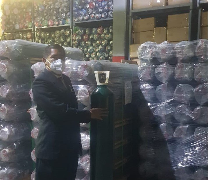 Consiguen 400 balones de oxígeno más para atender pacientes Covid en Huánuco