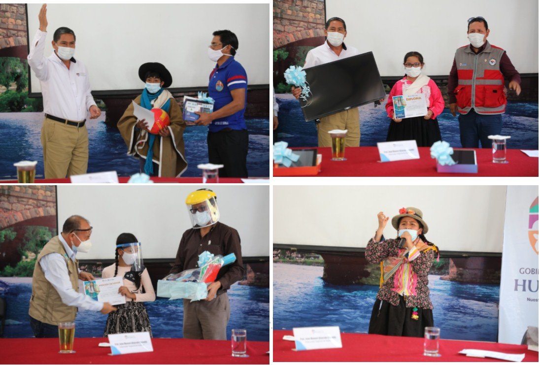 Niños quechuahablantes se ganaron los votos de los jurados en concurso de poesía y declamación