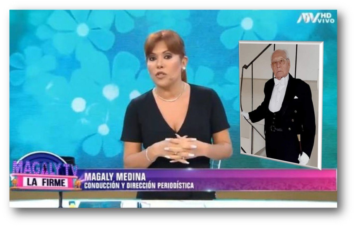 Magaly Medina se quebró a revelar muerte de su suegro, el Dr. Lucio Zambrano