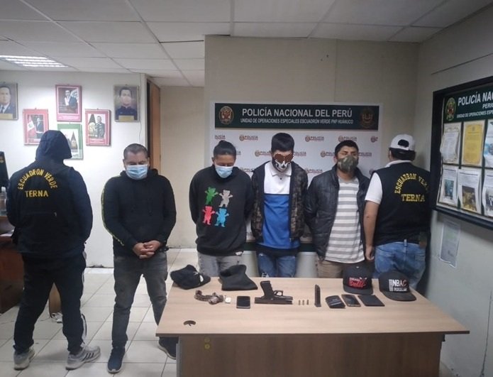 Capturan a presuntos integrantes de la banda criminal “Los malditos de la Colectora”