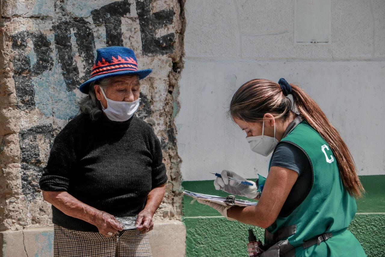 Huánuco: ‘Red Amachay’ atendió 311 alertas covid en ancianos y personas con discapacidad