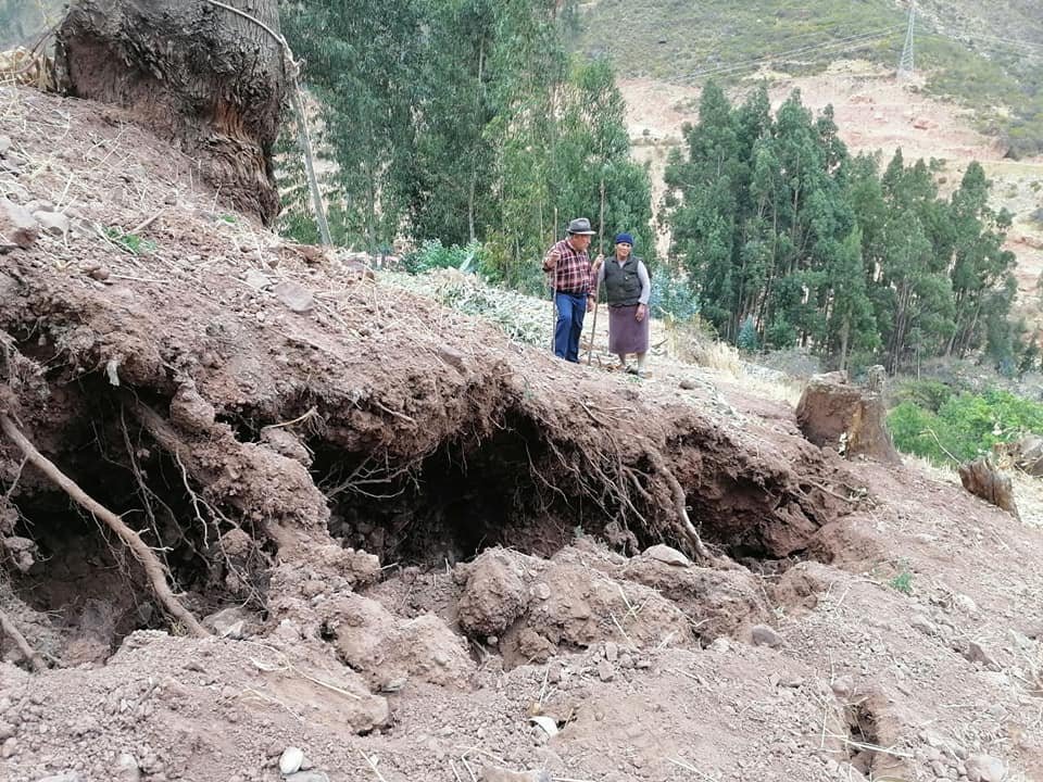 Jacas Grande: familias en peligro por amenaza de deslizamiento de tierras deben ser evacuadas