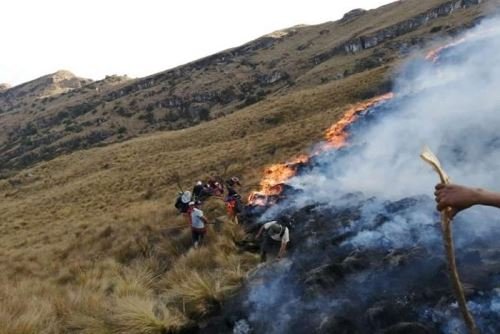 Municipalidad de Amarilis: quienes quema cerros serán denunciados y multados con S/ 1290