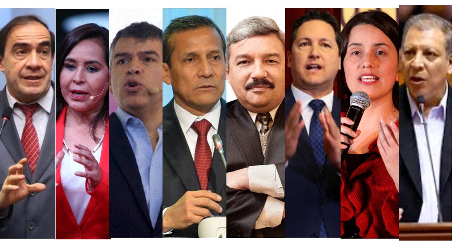 Ocho partidos políticos ya definieron quienes serán sus candidatos a la presidencia