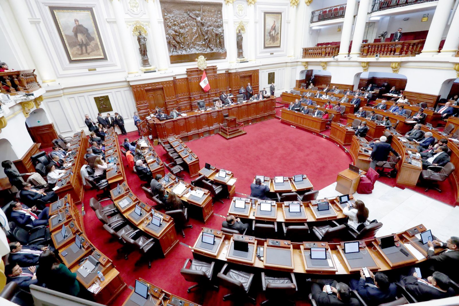 Pleno del Congreso otorga voto de confianza al Gabinete Bermúdez