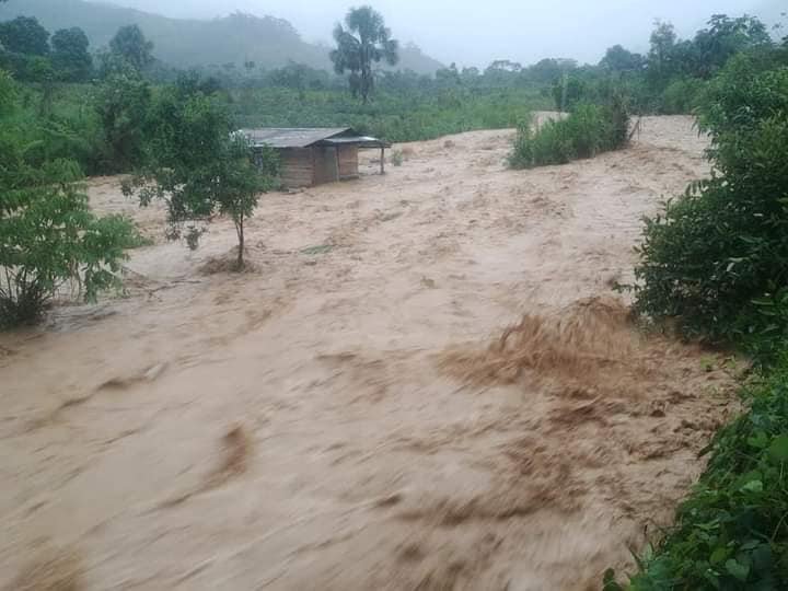 Inundaciones por lluvias afectaron a 138 viviendas en tres provincias de Huánuco