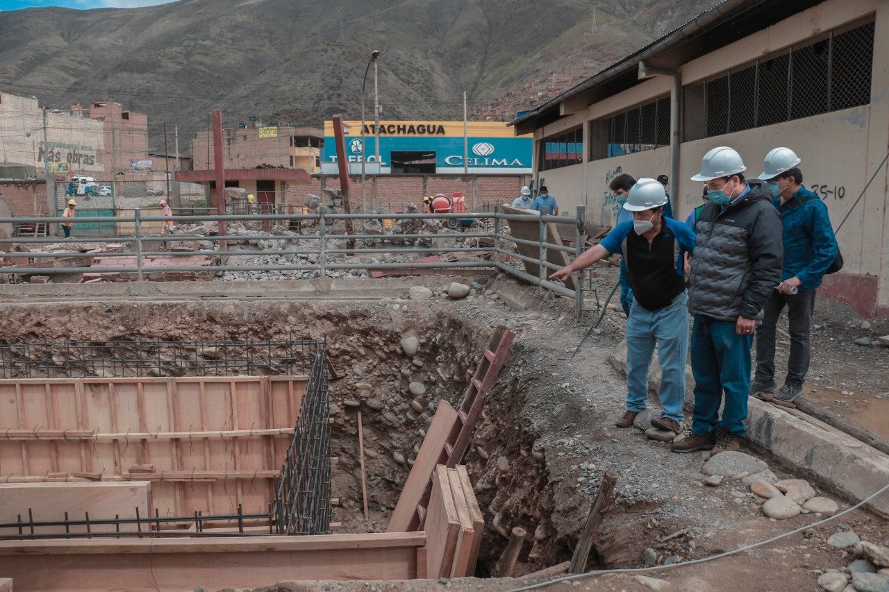 Remodelación del camal municipal de Huánuco tiene un 65% de avance