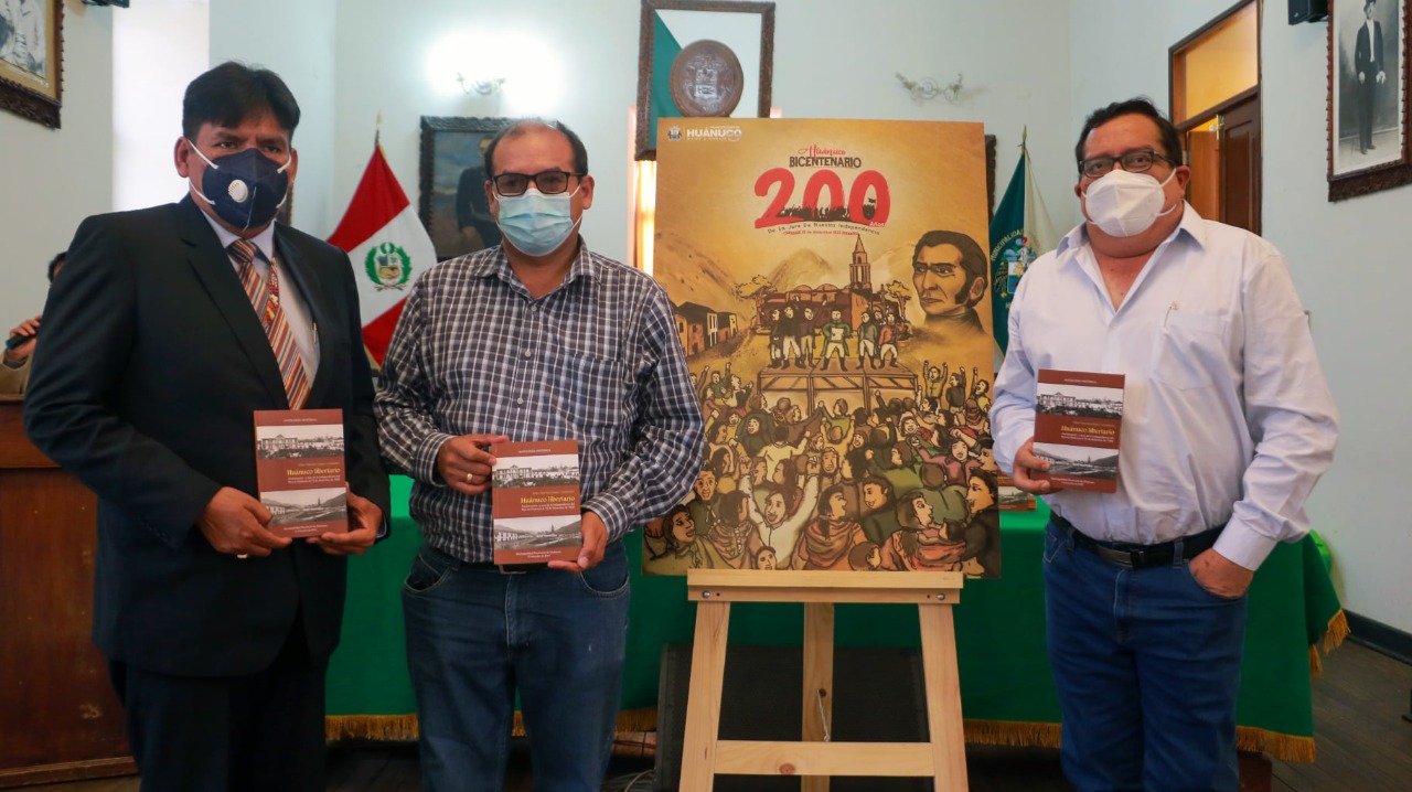 Bicentenario de jura de la Independencia en Huánuco: libro “Huánuco Libertario” relata detalles del hecho histórico
