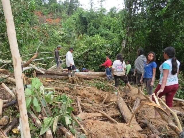 Lluvias causan la muerte de un poblador y afectan casas y sembríos en Yanajanca y La Morada