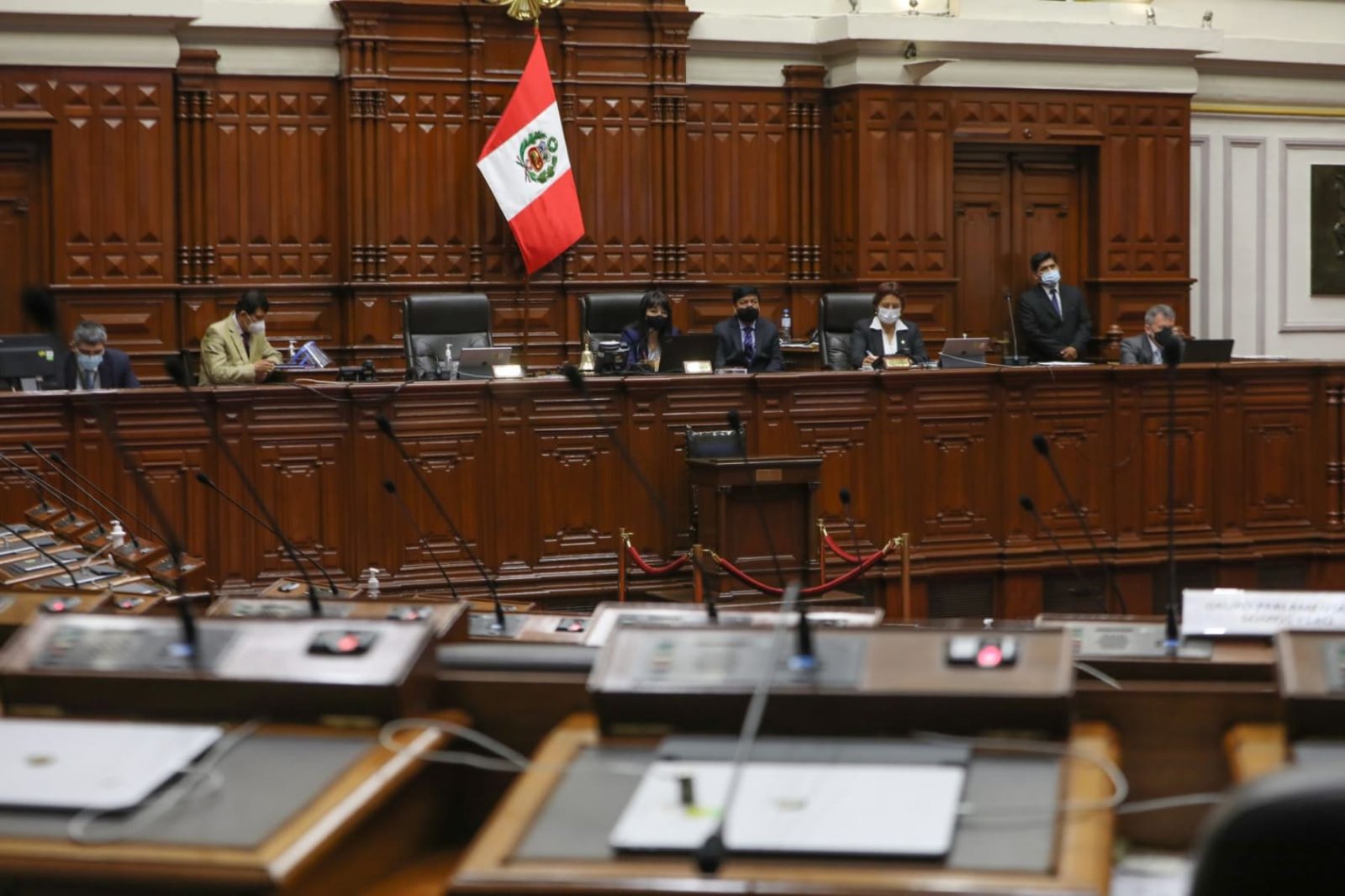 Pleno del Congreso ratifica eliminación de la inmunidad parlamentaria