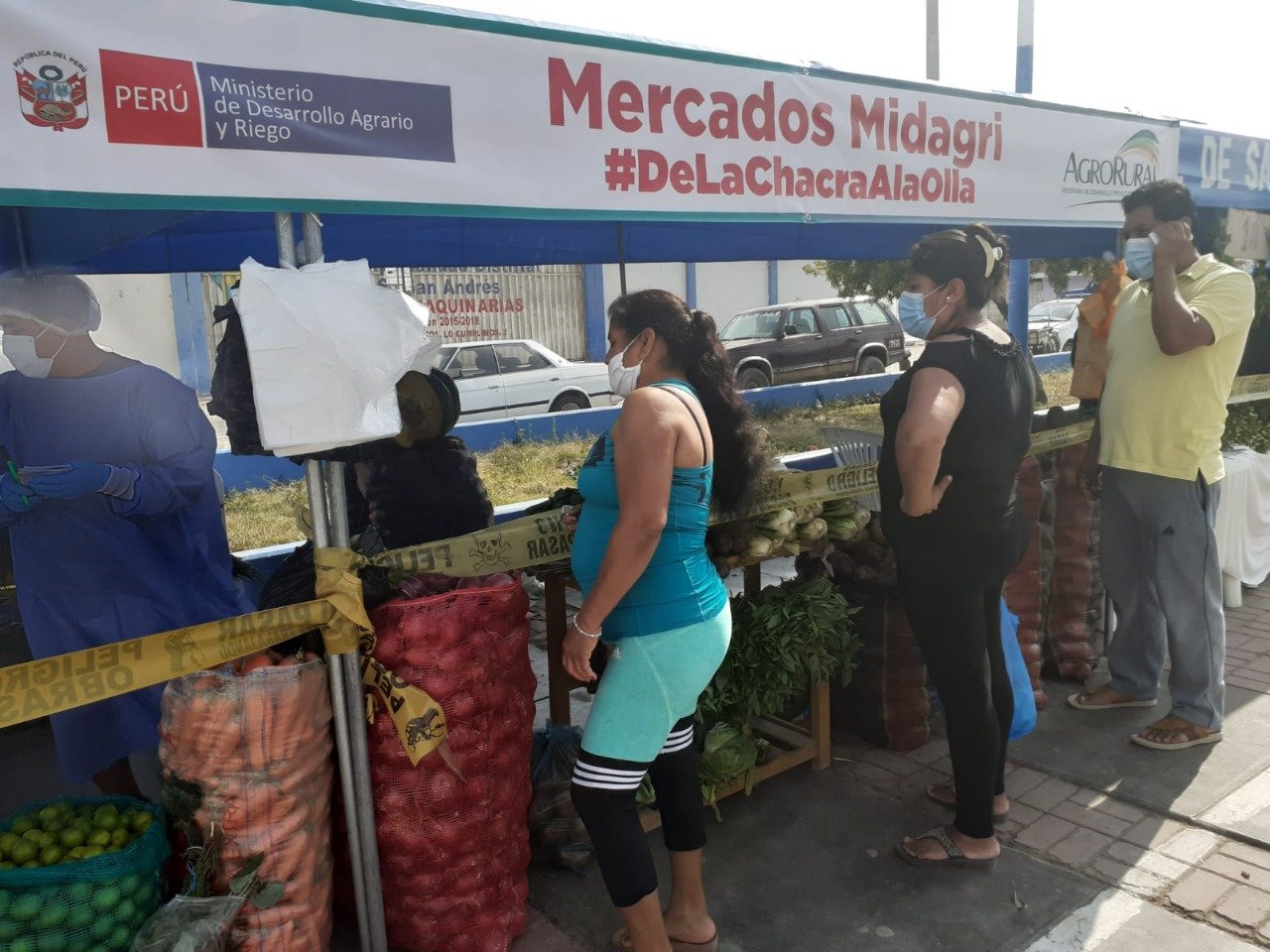 Mercado “De la Chacra a la Olla” se traslada a Castillo Grande