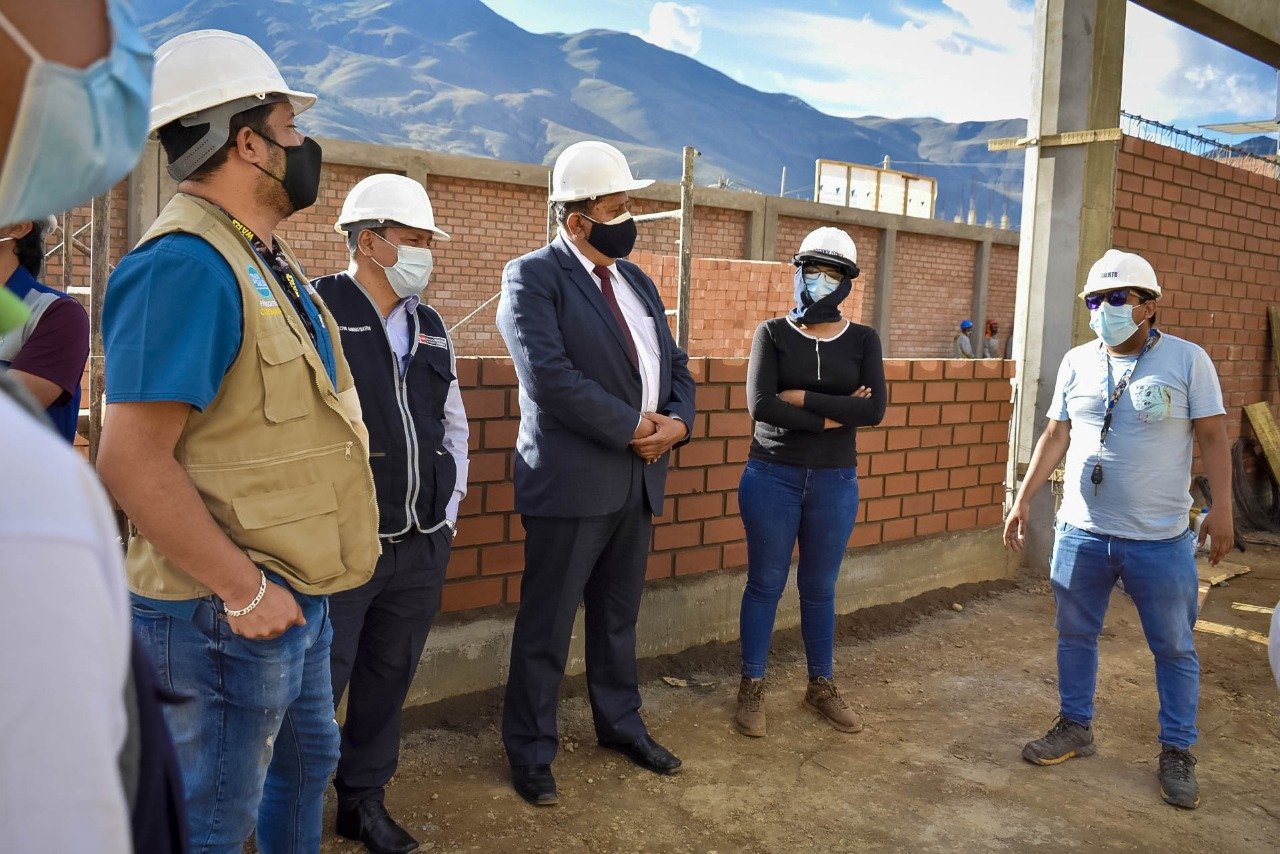 Alistan espacio para instalar planta de oxígeno en el centro de salud Perú – Corea