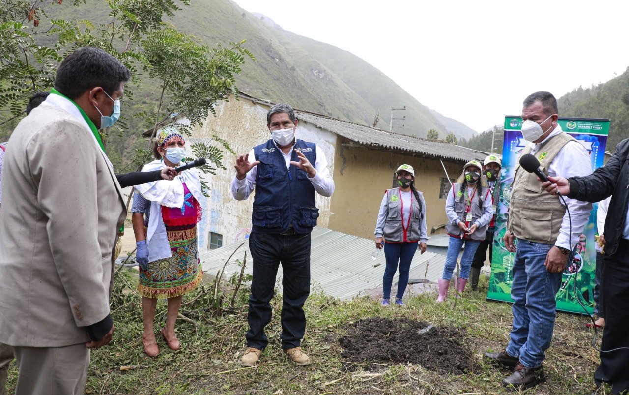 Invertirán un millón de soles en producción de tara y frijol en poblados del distrito de Quisqui
