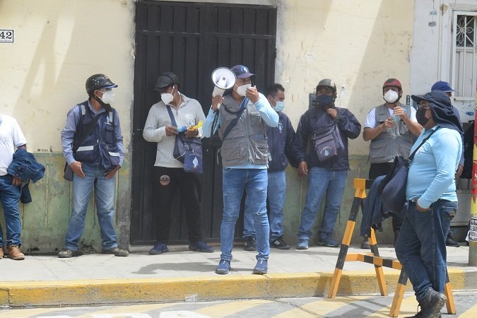 Trabajadores De Seda Huánuco Protestan Por Anulación De Pacto Colectivo Tu Diario Huánuco 6901