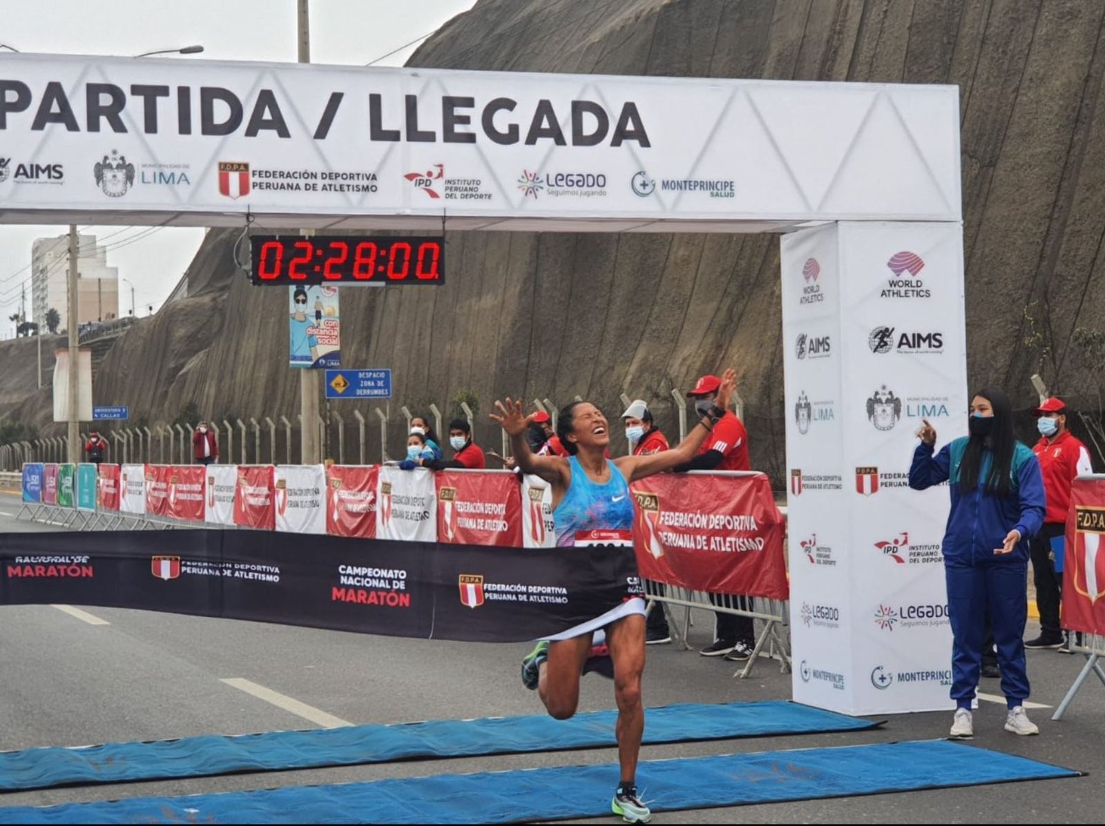 Maratonista peruana Jovana de la Cruz clasificó a los Juegos de Tokio 2020