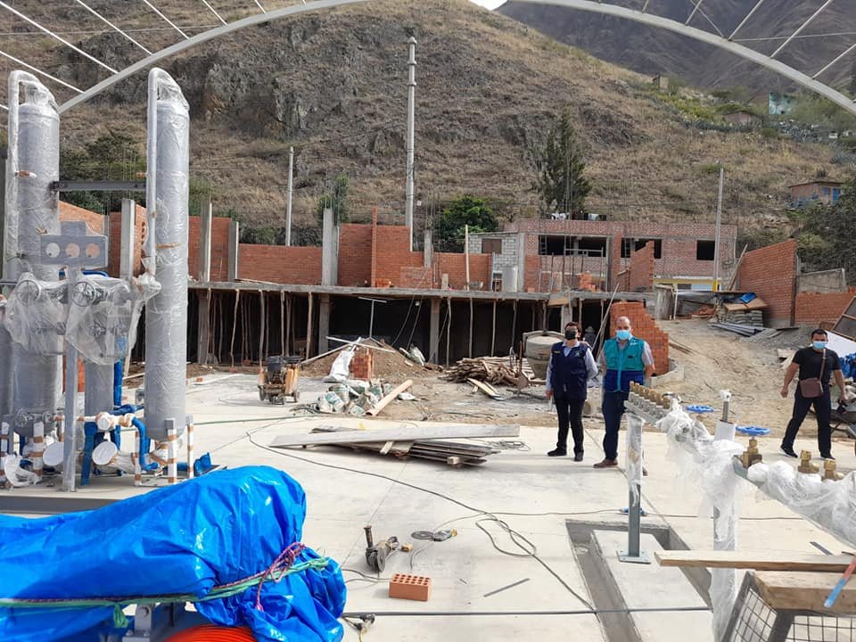 Empresa instala planta para producir 120 balones de oxígeno diario en Colpa Baja