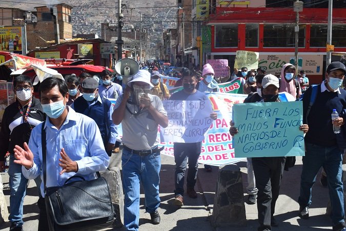 Comuneros de Tambo y Casacancha exigen redamarcar límites entre Yarowilca y Dos de Mayo