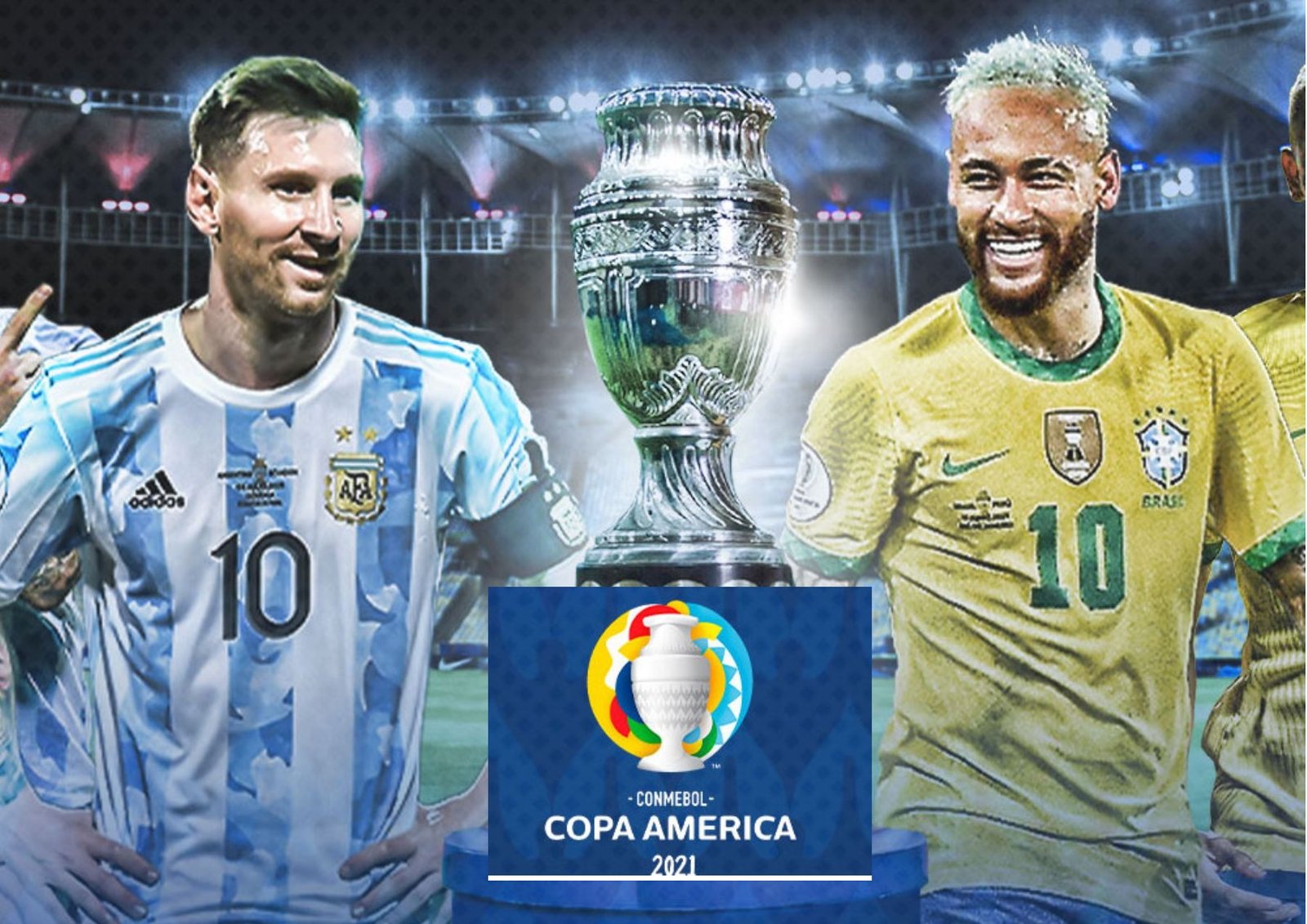 Messi y Neymar definen hoy el título de la Copa América en electrizante Argentina-Brasil
