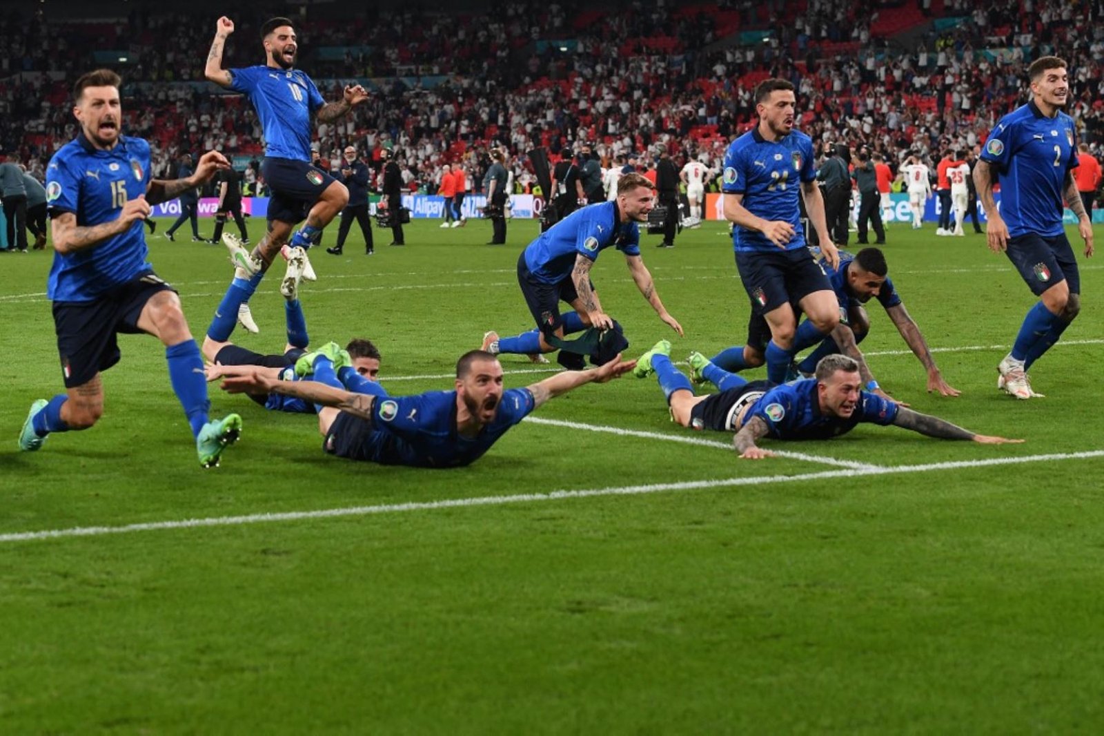 Italia se coronó campeón de la Eurocopa al vencer por penales a Inglaterra