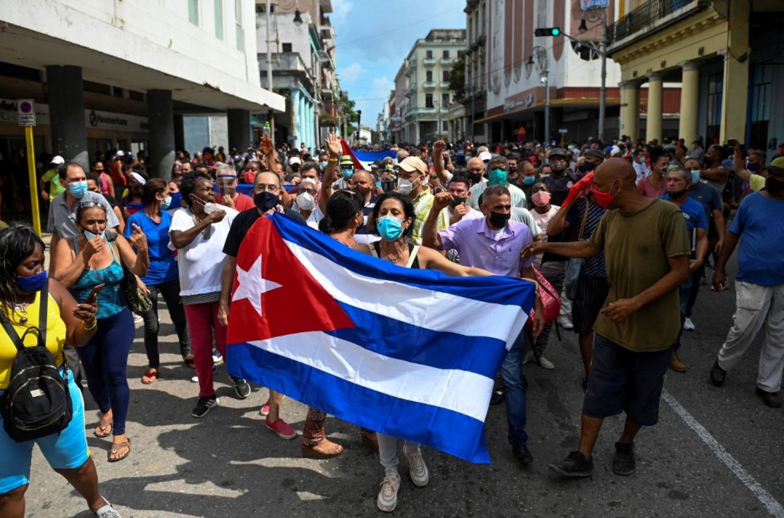 Cubanos no salen del susto y asombro por históricas protestas