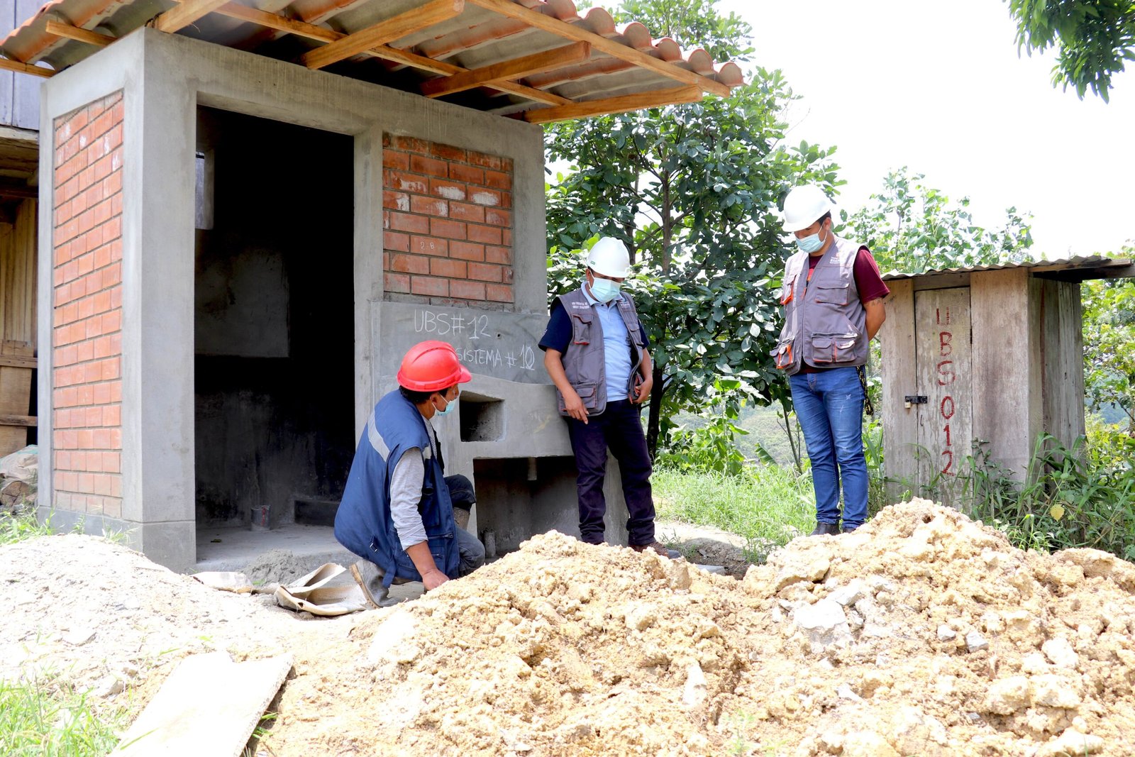 Avanza construcción del sistema de agua y desagüe en Santa Rita