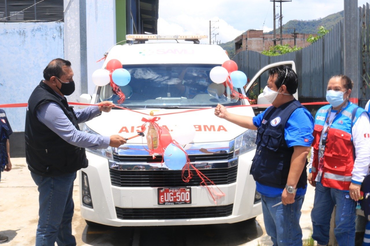 Ponen en funcionamiento sistema de atención móvil de urgencias en Tingo María