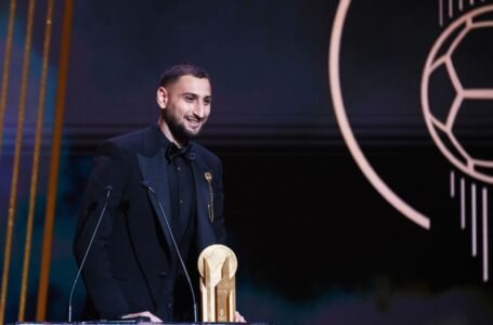Balón de Oro: Italiano Gianluigi Donnarumma es elegido el mejor arquero
