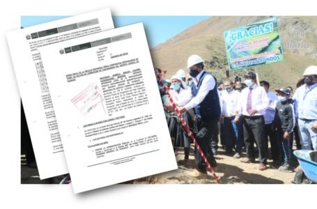 Habrían favorecido a consorcio para que gane licitación del proyecto de sistema de riego Conchumayo valorizado en S/ 59’287,000