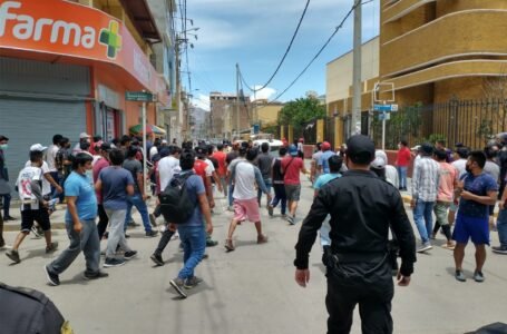 Protesta de transportistas culminó con varios manifestantes intervenidos y detenidos