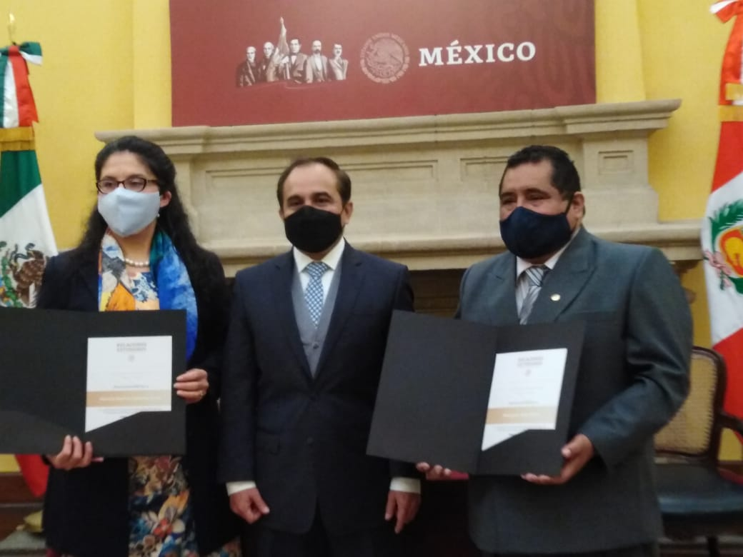 Huanuqueño, Pascual Alejo, es reconocido por la embajada de México