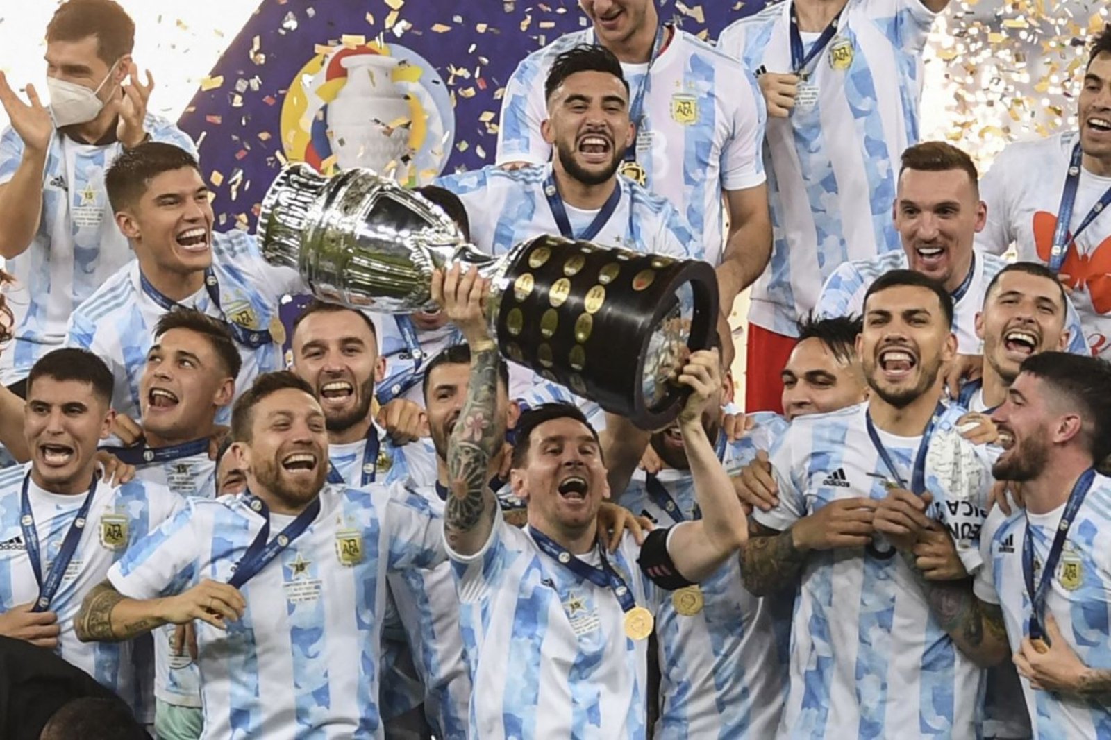 Argentina vivió un año maravilloso con la batuta de Lionel Messi