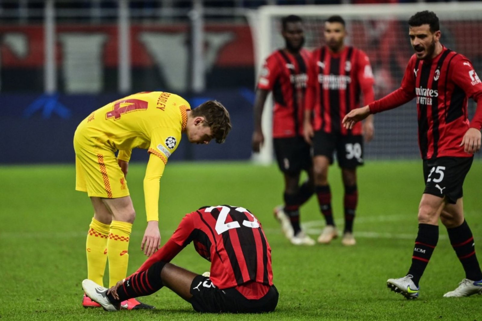 Milan cae contra el Liverpool y es eliminado de la Liga de Campeones