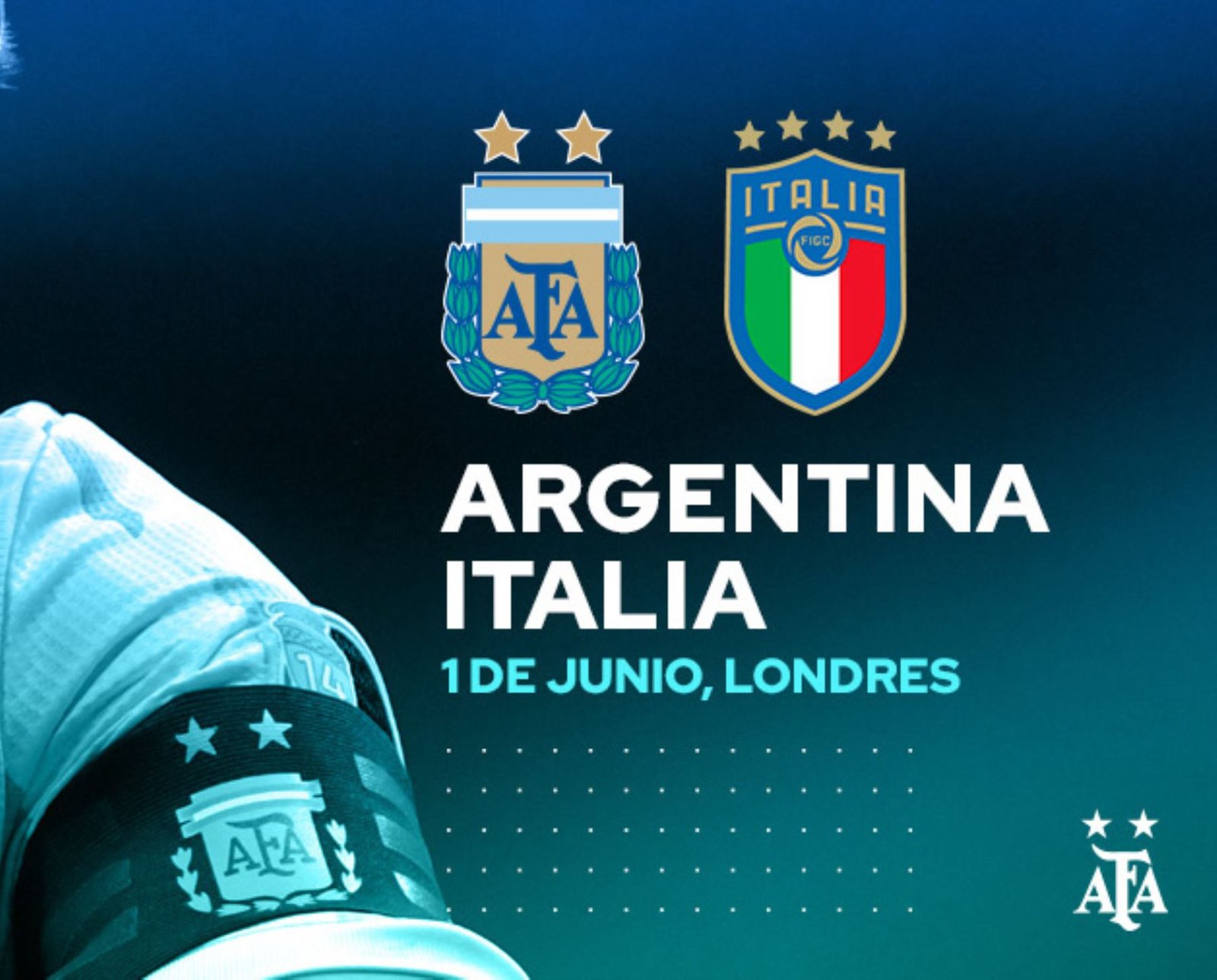 Italia y Argentina, campeones continentales, jugarán una “Finalísima” en Londres
