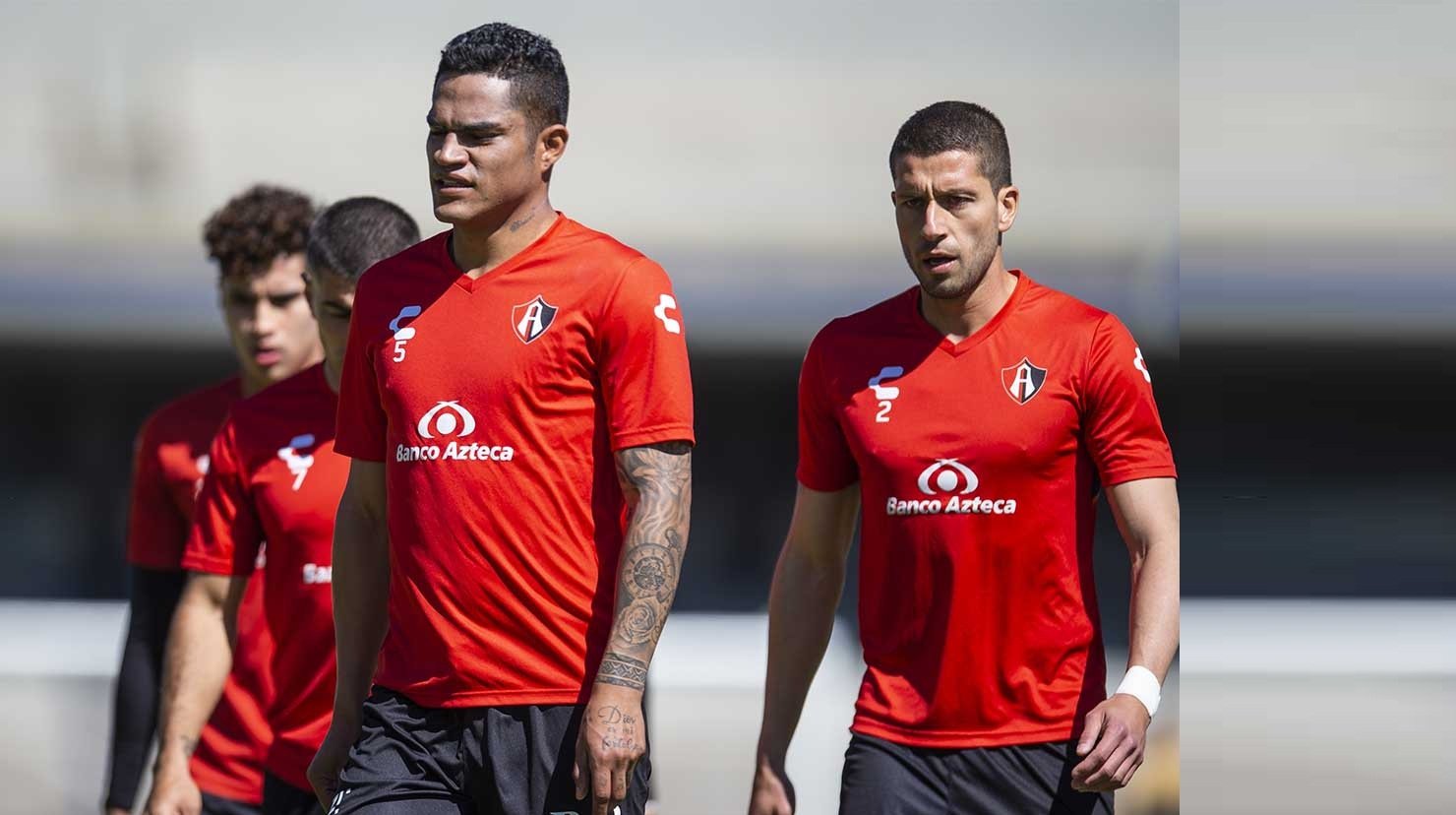 Anderson Santamaría ya entrena con el Atlas