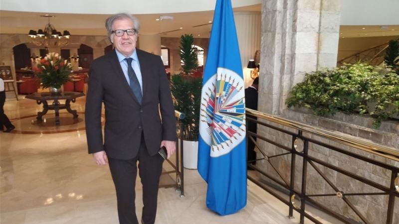 Secretario general de la OEA está de visita oficial en Perú